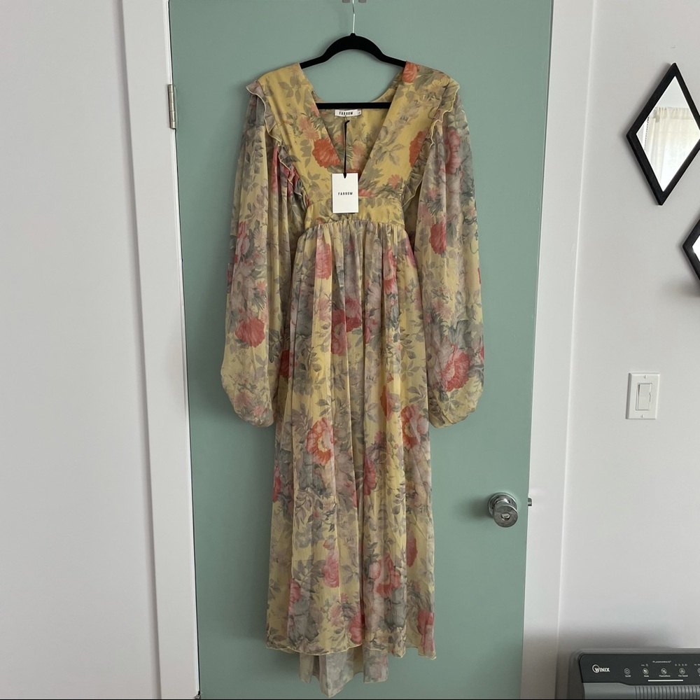 Farrow - floral midi dress